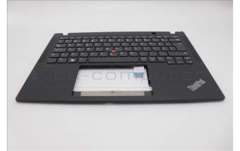 Lenovo 5M11L85782 C-Cover with keyboard, Portuguese, Black, UK