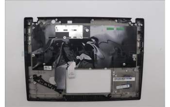 Lenovo 5M11L85807 C-Cover with keyboard, Swedish/Finnish, Black, UK