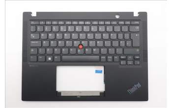 Lenovo 5M11L85842 C-Cover with keyboard, UK English, Black, UK