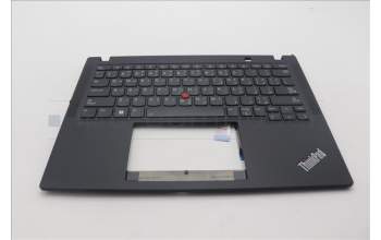 Lenovo 5M11L85862 C-Cover with keyboard, Arabic, Black, Backlight, US