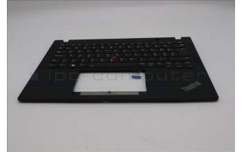 Lenovo 5M11L85954 C-Cover with keyboard, Hungarian, Black, Backlight, UK