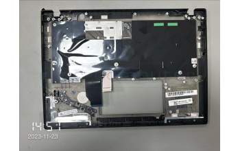 Lenovo 5M11L86150 C-Cover with keyboard, US English Euro, Black, Backlight, WWAN, US