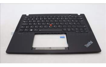 Lenovo 5M11L86273 C-Cover with keyboard, Swedish/Finnish, Black, Backlight, WWAN, UK