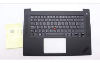 Lenovo 5M11L88786 C-Cover with keyboard, Hungarian, Backlight, Fingerprint, NO WWAN, UK