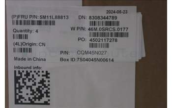 Lenovo 5M11L88813 MECH_ASM WW C-Cvr+CZE/SLK KB ASM,CHY