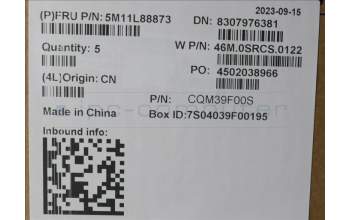 Lenovo 5M11L88873 MECH_ASM NoWW C-Cvr+SWE/FIN KB ASM,LTN