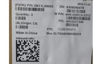 Lenovo 5M11L89043 MECH_ASM WW C-Cvr+GRE KB ASM,SRX