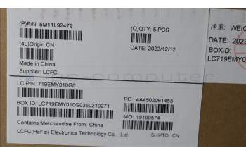 Lenovo 5M11L92479 MECH_ASM FRU KB CCV THAI (SRX) US AG