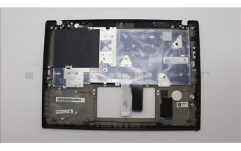 Lenovo 5M11L92816 C-Cover with keyboard, Bulgarian, Black, Backlight, UK