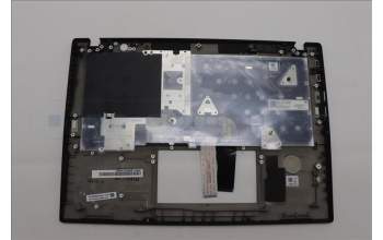 Lenovo 5M11L92826 C-Cover with keyboard, Danish, Black, Backlight, UK