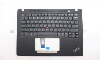 Lenovo 5M11L92840 MECH_ASM KBD Cc EURO ENG BL (SUN) US BK