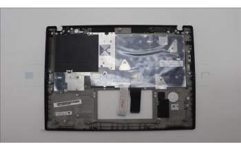 Lenovo 5M11L92868 C-Cover with keyboard, Icelandic, Black, Backlight, UK