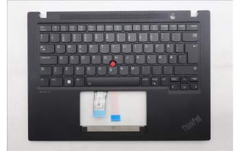 Lenovo 5M11L92890 C-Cover with keyboard, Norwegian, Black, Backlight, UK