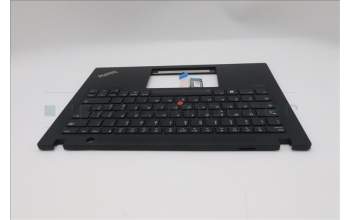 Lenovo 5M11L93027 C-Cover with keyboard, Italian, Black, Backlight, WWAN, UK