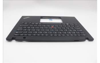 Lenovo 5M11L93042 C-Cover with keyboard, Norwegian, Black, Backlight, WWAN, UK