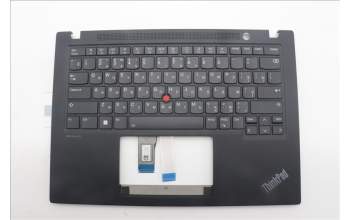 Lenovo 5M11L93056 C-Cover with keyboard, Russian, Black, Backlight, WWAN, US