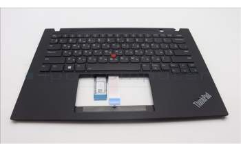 Lenovo 5M11L93096 C-Cover with keyboard, Ukraine, Black, Backlight, WWAN, US