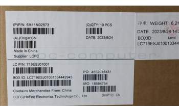 Lenovo 5M11M02573 Lenovo LCD Module,14\",2.8K,Non-Touch,Anti-Glare,OLED,400nit,100%DCI-P3,w/RGB+IR Camera