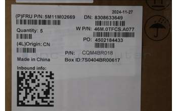 Lenovo 5M11M02669 C-Cover with keyboard, Hungarian, Non-Backlight, UK