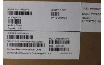 Lenovo 5M11M02941 MECH_ASM KB BK MG ENG LTN