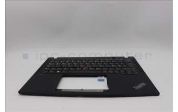 Lenovo 5M11M02956 C-Cover with keyboard, German, Black, UK
