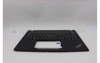 Lenovo 5M11M03001 C-Cover with keyboard, Spanish, Black, UK