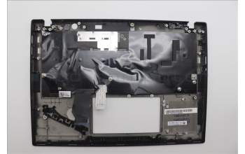 Lenovo 5M11M03028 C-Cover with keyboard, Canadian French 058, Black, Backlight, UK