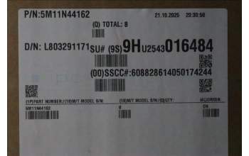 Lenovo 5M11N44162 FRU,MECH_ASM,Tubman front bezel