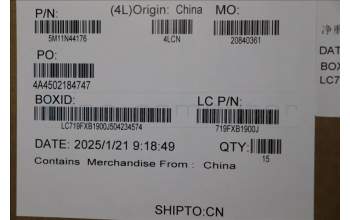 Lenovo 5M11N44176 Front bezel Assy,T7100,ROW