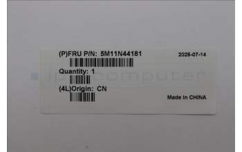 Lenovo 5M11N44181 U Type Assy,DT,17L,Cloud Grey