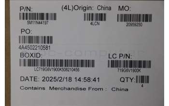 Lenovo 5M11N44197 Bottom Cover Assy ,T5 Gen10