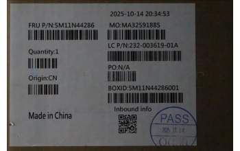 Lenovo 5M11N44286 MechKit w/o front bezel,M90s-6