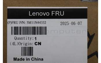 Lenovo 5M11N44332 FRU,MECH M9-6RIR M/RA/BKT,T/SW