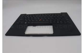 Lenovo 5M11N61125 C-Cover with keyboard, USA English, Deep Black, FingerPrint Reader, WLAN, US