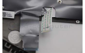 Lenovo 5M11N89459 C-Cover with keyboard, Portuguese, Black, Backlight, UK