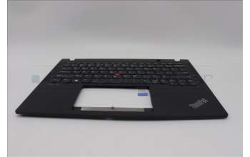 Lenovo 5M11N89521 C-Cover with keyboard, USA English, Black, Backlight, WWAN, US