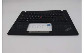 Lenovo 5M11N89531 C-Cover with keyboard, French, Black, Backlight, WWAN, US