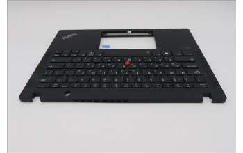 Lenovo 5M11N89541 C-Cover with keyboard, Hebrew, Black, Backlight, WWAN, US
