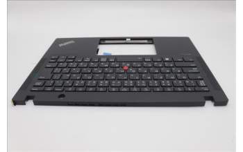 Lenovo 5M11N89554 C-Cover with keyboard, Japanese, Black, Backlight, WWAN, JP