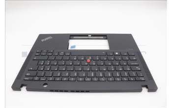 Lenovo 5M11N89578 C-Cover with keyboard, Slovenian, Black, Backlight, WWAN, UK