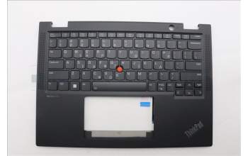 Lenovo 5M11N89872 C-Cover with keyboard, Greek, Black, Backlight, US