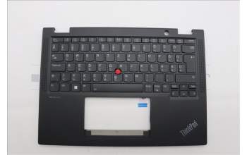 Lenovo 5M11N89878 C-Cover with keyboard, Hungarian, Black, Backlight, UK