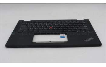 Lenovo 5M11N93136 C-Cover with keyboard, Arabic, Black, Backlight, WWAN, US