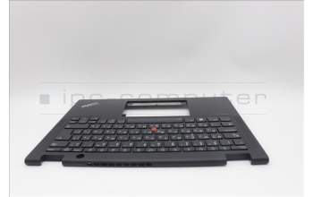 Lenovo 5M11N93144 C-Cover with keyboard, Bulgarian, Black, Backlight, WWAN, UK