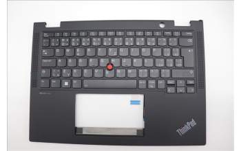 Lenovo 5M11N93149 C-Cover with keyboard, Czech Slovakian, Black, Backlight, WWAN, UK