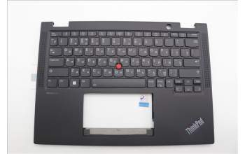Lenovo 5M11N93210 C-Cover with keyboard, Russian, Black, Backlight, WWAN, US