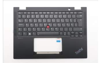 Lenovo 5M11N93220 C-Cover with keyboard, Swedish/Finnish, Black, Backlight, WWAN, UK