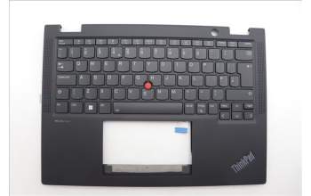 Lenovo 5M11N93237 C-Cover with keyboard, UK English, Black, Backlight, WWAN, UK