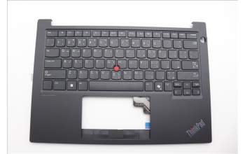 Lenovo 5M11N93254 C-Cover with keyboard, Arabic, Black, US