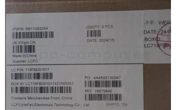 Lenovo 5M11N93254 C-Cover with keyboard, Arabic, Black, US